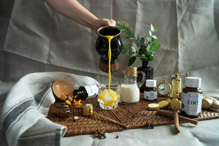 Curcuma Golden Milk auf Eis!