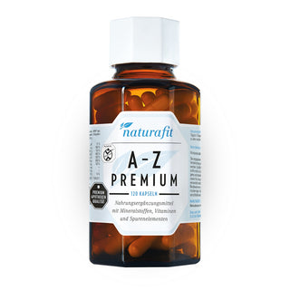 Naturafit A-Z Premium 120 Kapseln – Nahrungsergänzungsmittel