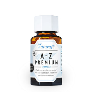 Naturafit A-Z Premium 60 Kapseln – Nahrungsergänzungsmittel
