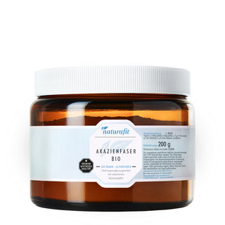 Naturafit Akazienfaser Bio 200 g – Nahrungsergänzungsmittel