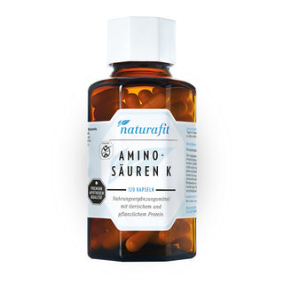 Naturafit Aminosäuren K 120 Kapseln – Nahrungsergänzungsmittel