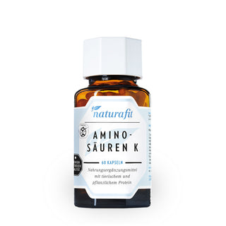 Naturafit Aminosäuren K 60 Kapseln – Nahrungsergänzungsmittel