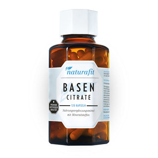 Naturafit Basencitrate 120 Kapseln – Nahrungsergänzungsmittel