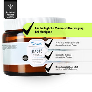 BASIS MINERAL – Produkteigenschaften