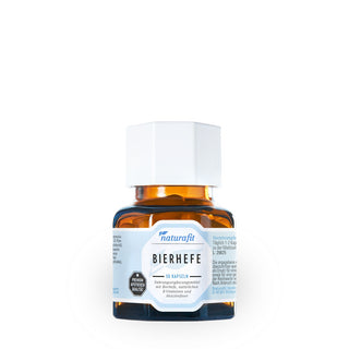 Naturafit Bierhefe 30 Kapseln – Nahrungsergänzungsmittel