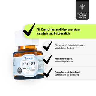 BIERHEFE – Produkteigenschaften