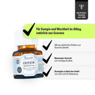 COFFEIN NATÜRLICH 200 – Produkteigenschaften