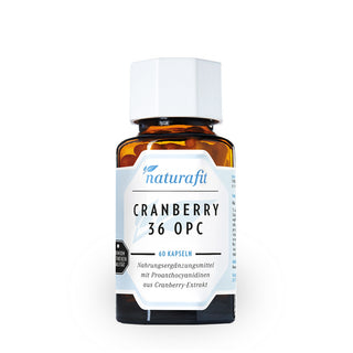 Naturafit Cranberry 36 OPC 60 Kapseln – Nahrungsergänzungsmittel