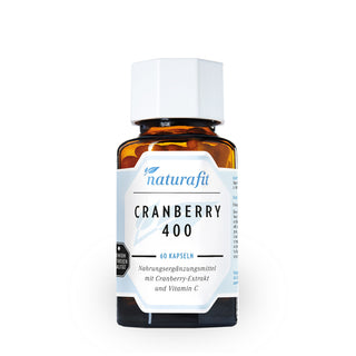 Naturafit Cranberry 400 60 Kapseln – Nahrungsergänzungsmittel