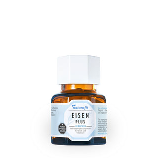 Naturafit Eisen Plus 40 Kapseln – Nahrungsergänzungsmittel