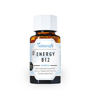 Naturafit Energy B12 60 Kapseln – Nahrungsergänzungsmittel