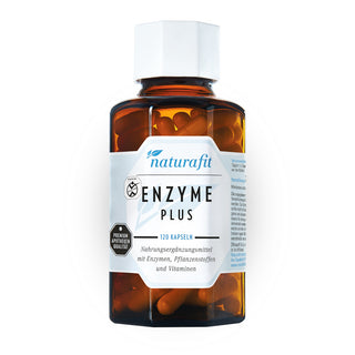 Naturafit Enzyme Plus 120 Kapseln – Nahrungsergänzungsmittel