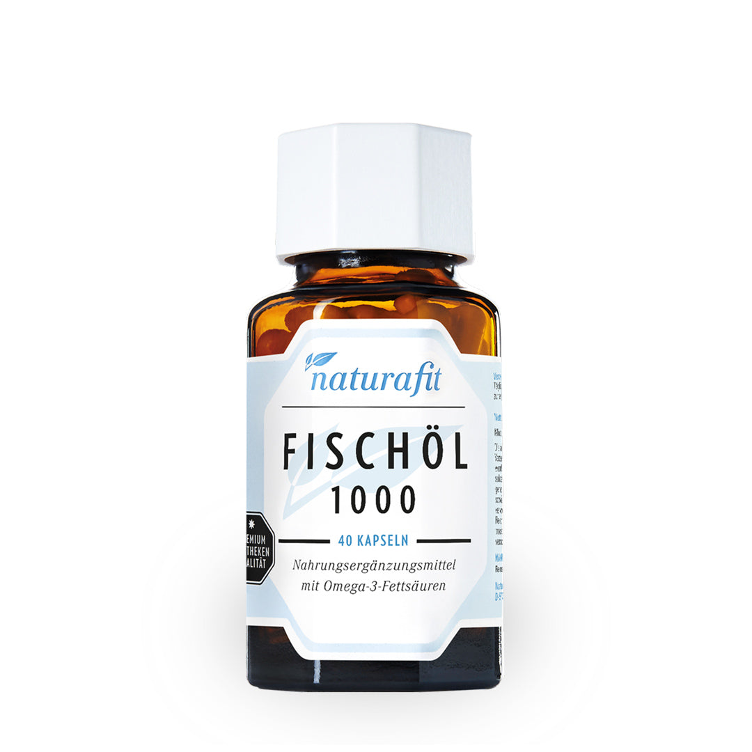 Fischöl 1000 Kapseln | Dein täglicher Begleiter | Omega-3