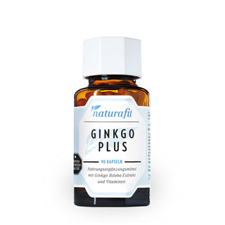 Naturafit Ginkgo Plus 90 Kapseln – Nahrungsergänzungsmittel