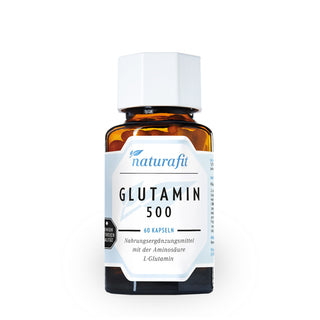 Naturafit Glutamin 500 60 Kapseln – Nahrungsergänzungsmittel