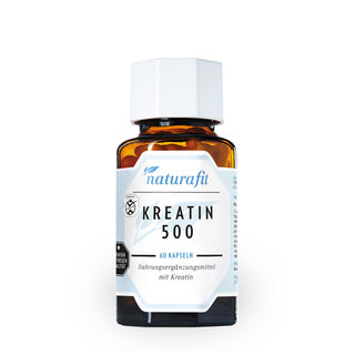 Naturafit Kreatin 500 60 Kapseln – Nahrungsergänzungsmittel