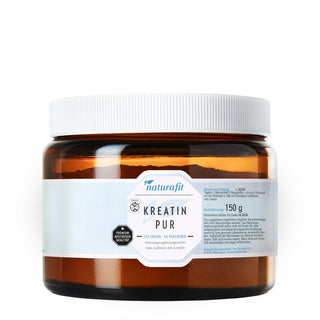 Naturafit Kreatin Pur 150 g – Nahrungsergänzungsmittel