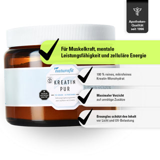 KREATIN PUR – Produkteigenschaften