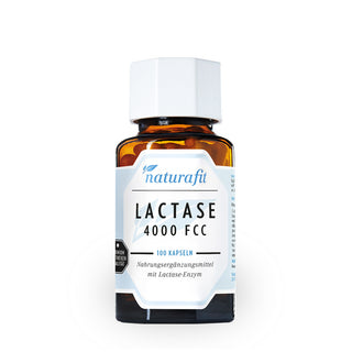Naturafit Lactase 4000 FCC 100 Kapseln – Nahrungsergänzungsmittel