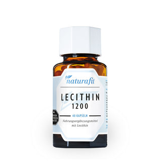 Naturafit Lecithin 1200 40 Kapseln – Nahrungsergänzungsmittel