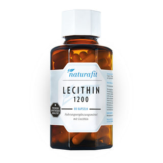 Naturafit Lecithin 1200 80 Kapseln – Nahrungsergänzungsmittel
