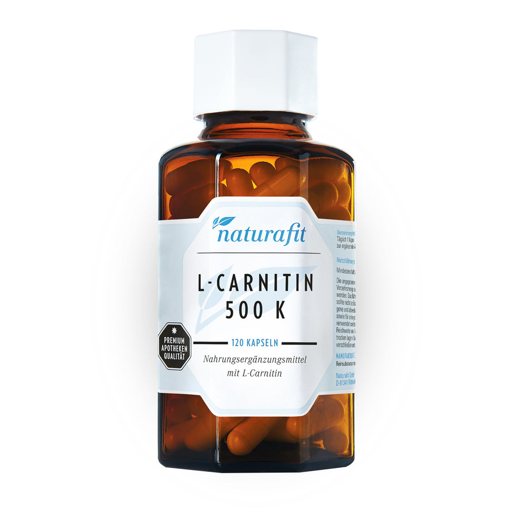 L-Carnitin 500 K | Die Ergänzung für Vegetarier und Veganer