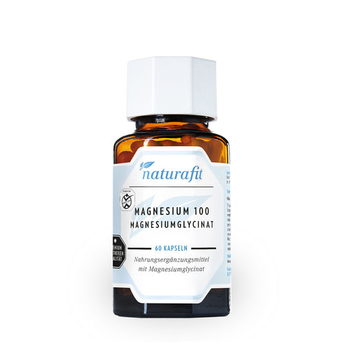 Naturafit Magnesiumglycinat 60 Kapseln – Nahrungsergänzungsmittel