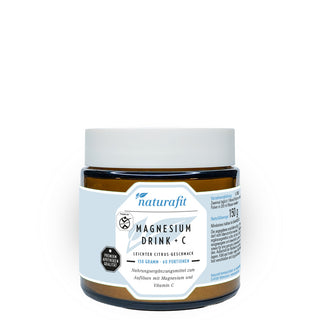 Naturafit Magnesium Drink + C 150 g – Nahrungsergänzungsmittel