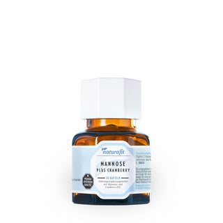 Naturafit Mannose Plus Cranberry 20 Kapseln – Nahrungsergänzungsmittel