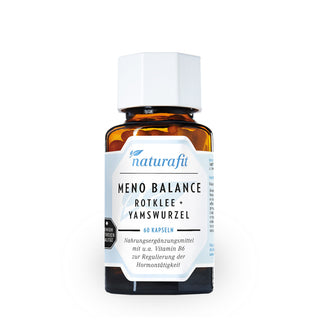 Naturafit Meno Balance Rotklee + Yamswurzel 60 Kapseln – Nahrungsergänzungsmittel