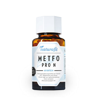 Naturafit Metfo Pro N 60 Kapseln – Nahrungsergänzungsmittel