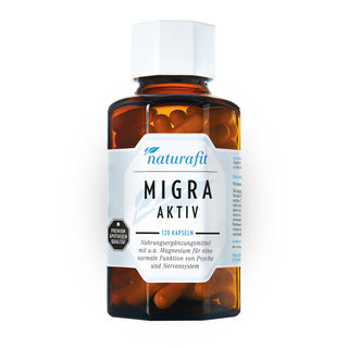 Naturafit Migra Aktiv 120 Kapseln – Nahrungsergänzungsmittel