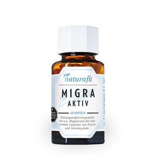 Naturafit Migra Aktiv 60 Kapseln – Nahrungsergänzungsmittel
