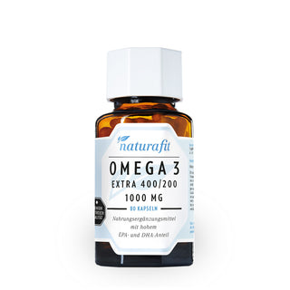 Naturafit Omega 3 Extra 400/200 80 Kapseln – Nahrungsergänzungsmittel