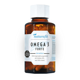 Naturafit Omega 3 Forte 180 Kapseln – Nahrungsergänzungsmittel
