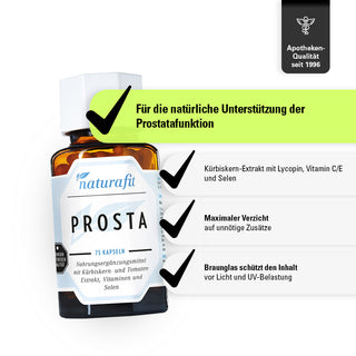 PROSTA – Produkteigenschaften