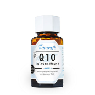 Naturafit Q10 120 mg Natürlich 90 Kapseln – Nahrungsergänzungsmittel