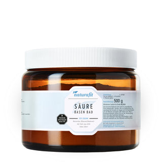 Naturafit Säure Basen Bad 500 g – Nahrungsergänzungsmittel