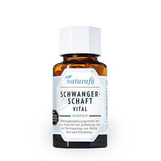 Naturafit Schwangerschaft Vital 90 Kapseln – Nahrungsergänzungsmittel