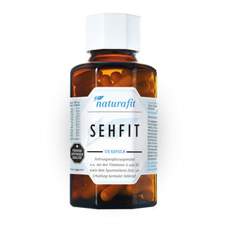 Naturafit Sehfit 120 Kapseln – Nahrungsergänzungsmittel