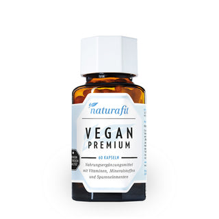 Naturafit Vegan Premium 60 Kapseln – Nahrungsergänzungsmittel