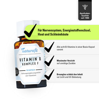 VITAMIN B KOMPLEX F – Produkteigenschaften