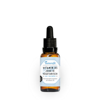 Naturafit Vitamin D3 2000 IE Tropfen Vegetarisch 30 ml – Nahrungsergänzungsmittel