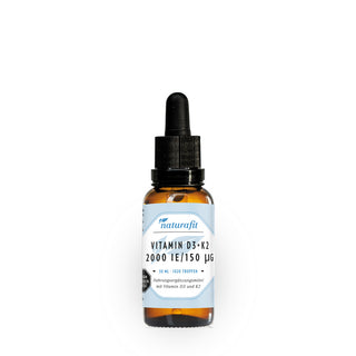 Naturafit Vitamin D3 + K2 2000 IE 150 µg Tropfen 30 ml – Nahrungsergänzungsmittel
