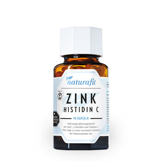 Naturafit Zink Histidin C 90 Kapseln – Nahrungsergänzungsmittel