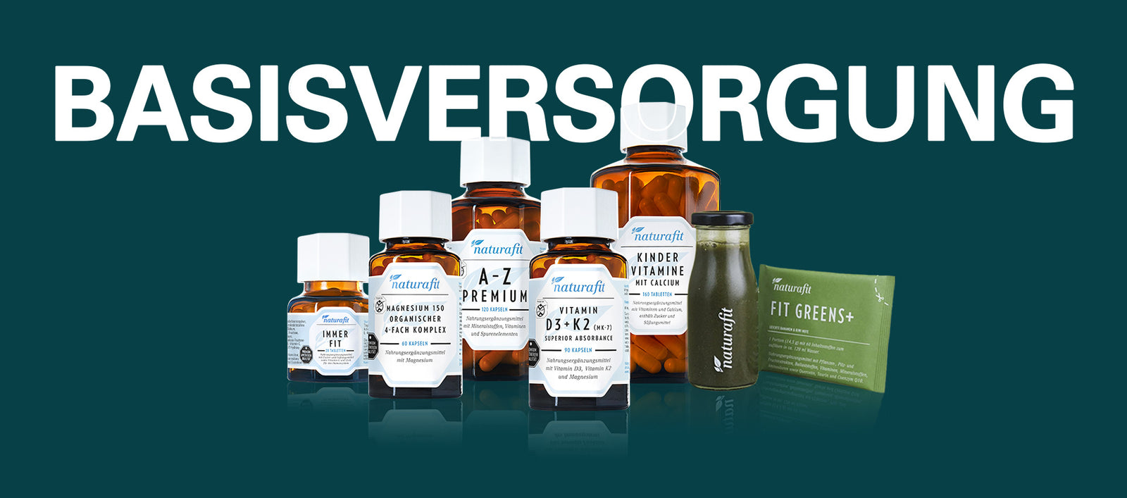 naturafit Basisversorgung – Produktübersicht