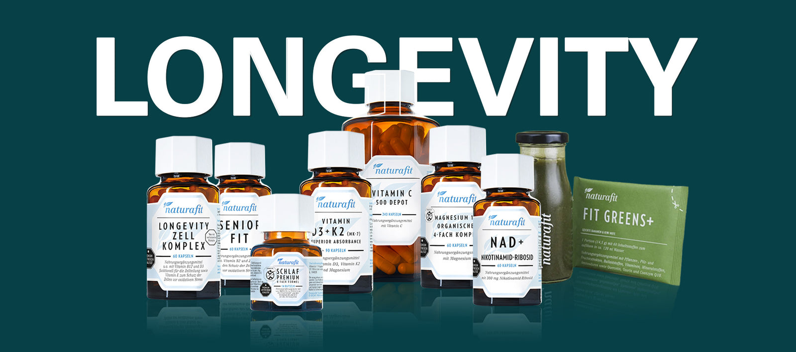naturafit Longevity – Produktübersicht